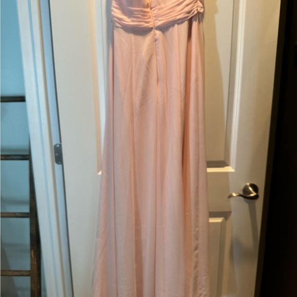 David’s bridal bridesmaid dress. Size 4- petal pink - Picture 3 of 7